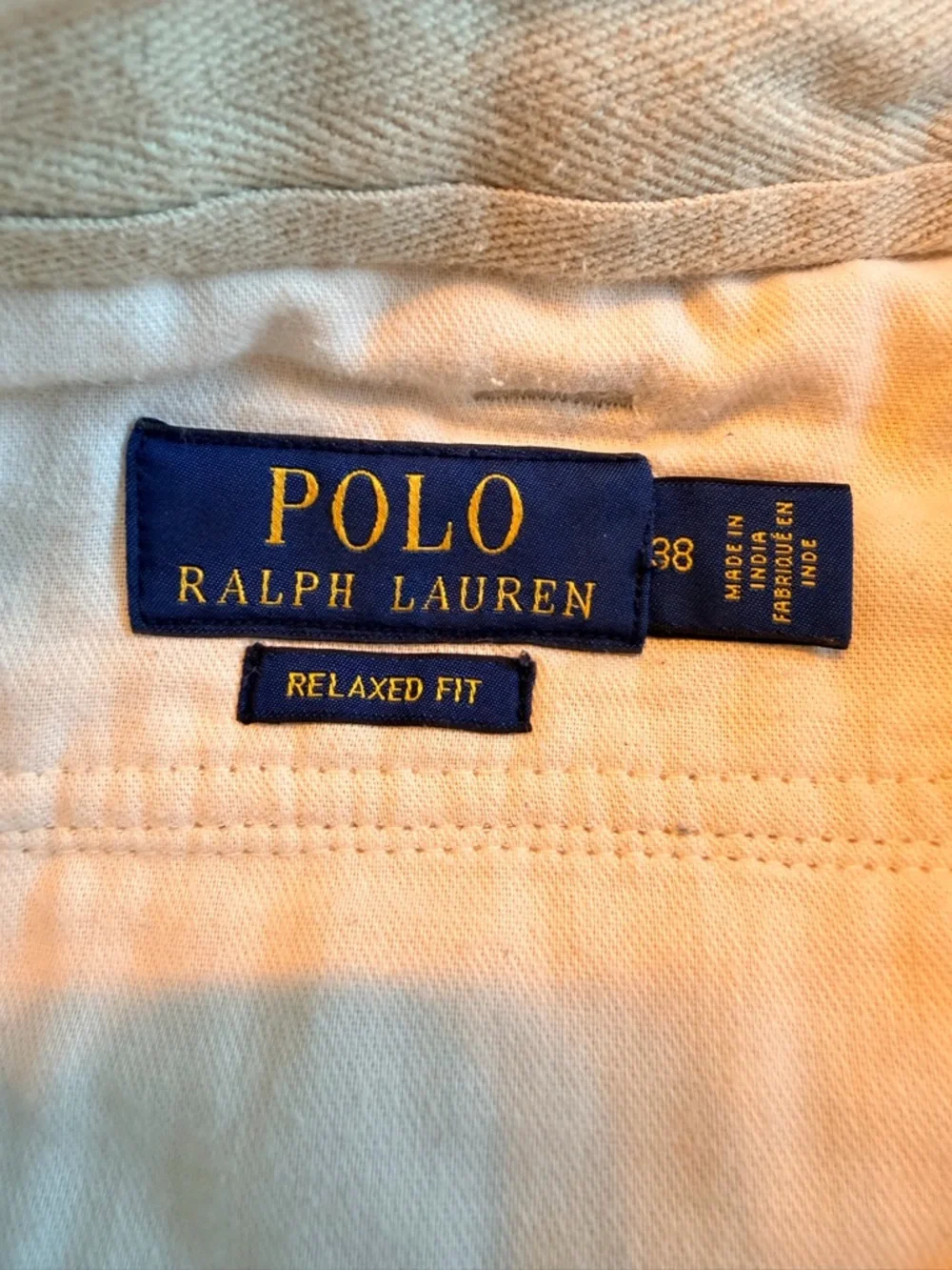 Polo Ralph Lauren Relaxed Fit Cargo Shorts Men’s 38 Khaki Beige